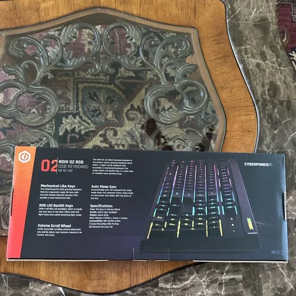 CyberPower Nohi 02 RGB USB Keyboard KB-161-104